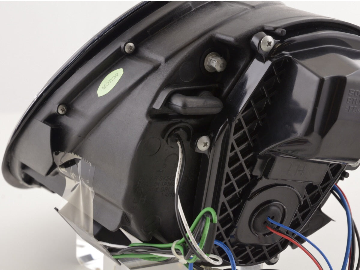 Scheinwerfer Set Daylight LED TFL-Optik VW New Beetle 2006-2012 chrom Scheinwerfer Set Daylight LED TFL-Optik VW New Beetle 2006-2012 chrom